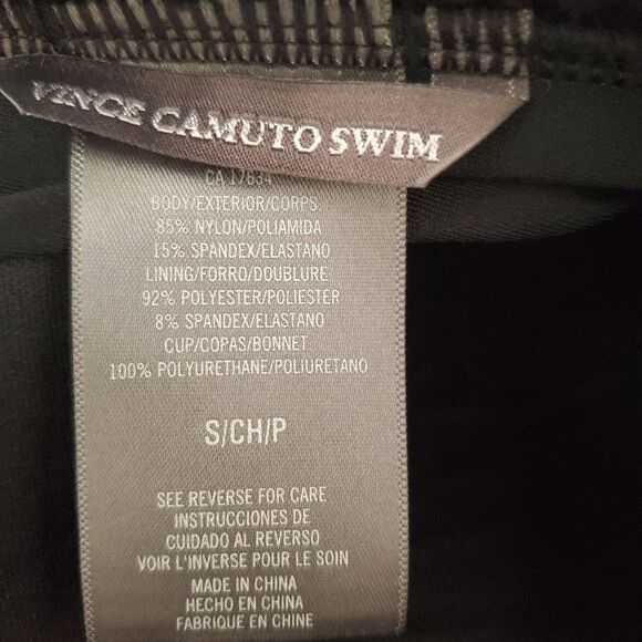 Vince Camuto Draped Tankini Top sz Sm - Picture 14 of 15